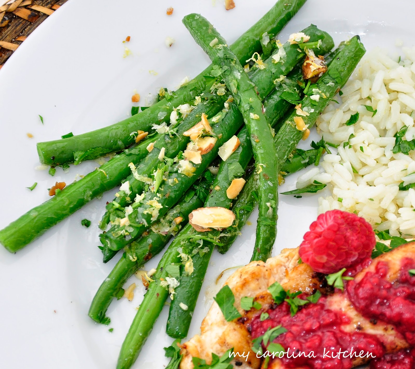 ina garten green beans gremolata